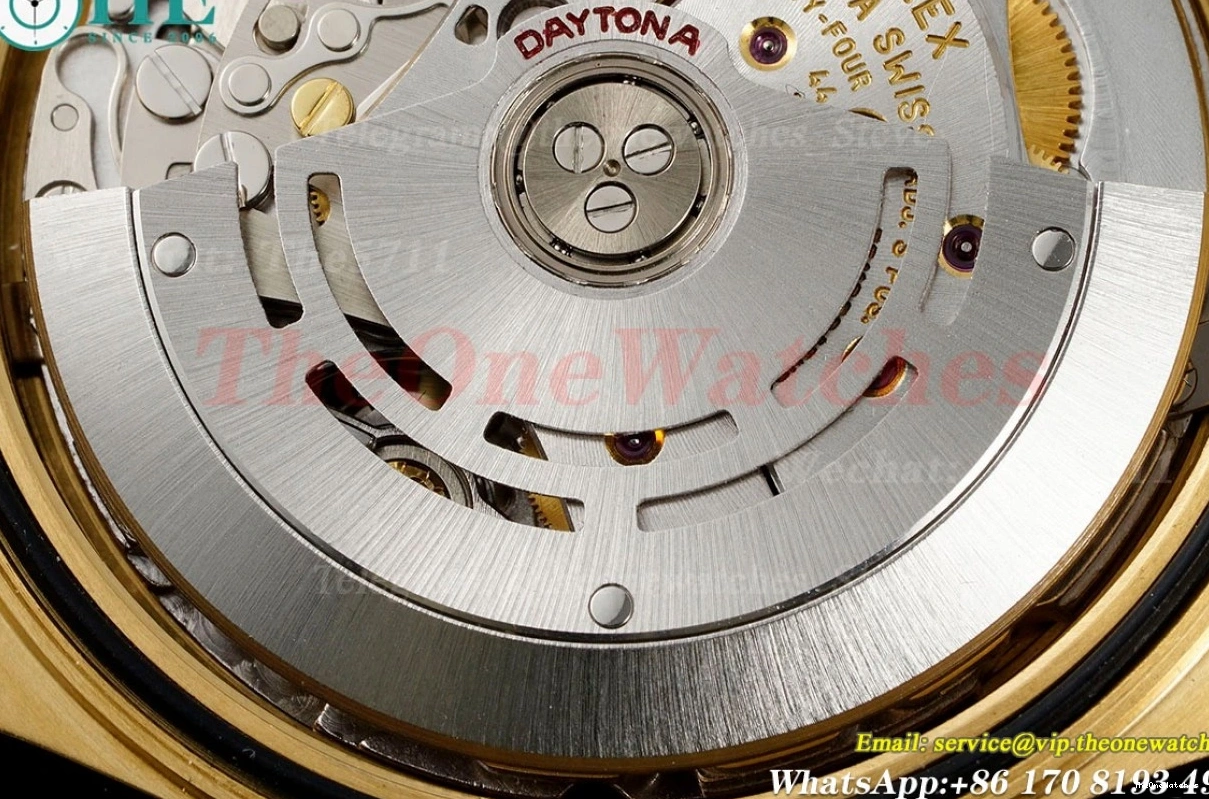 N6F Daytona 40mm Black 116518 Dia DD4130 RU Gem YG 0218